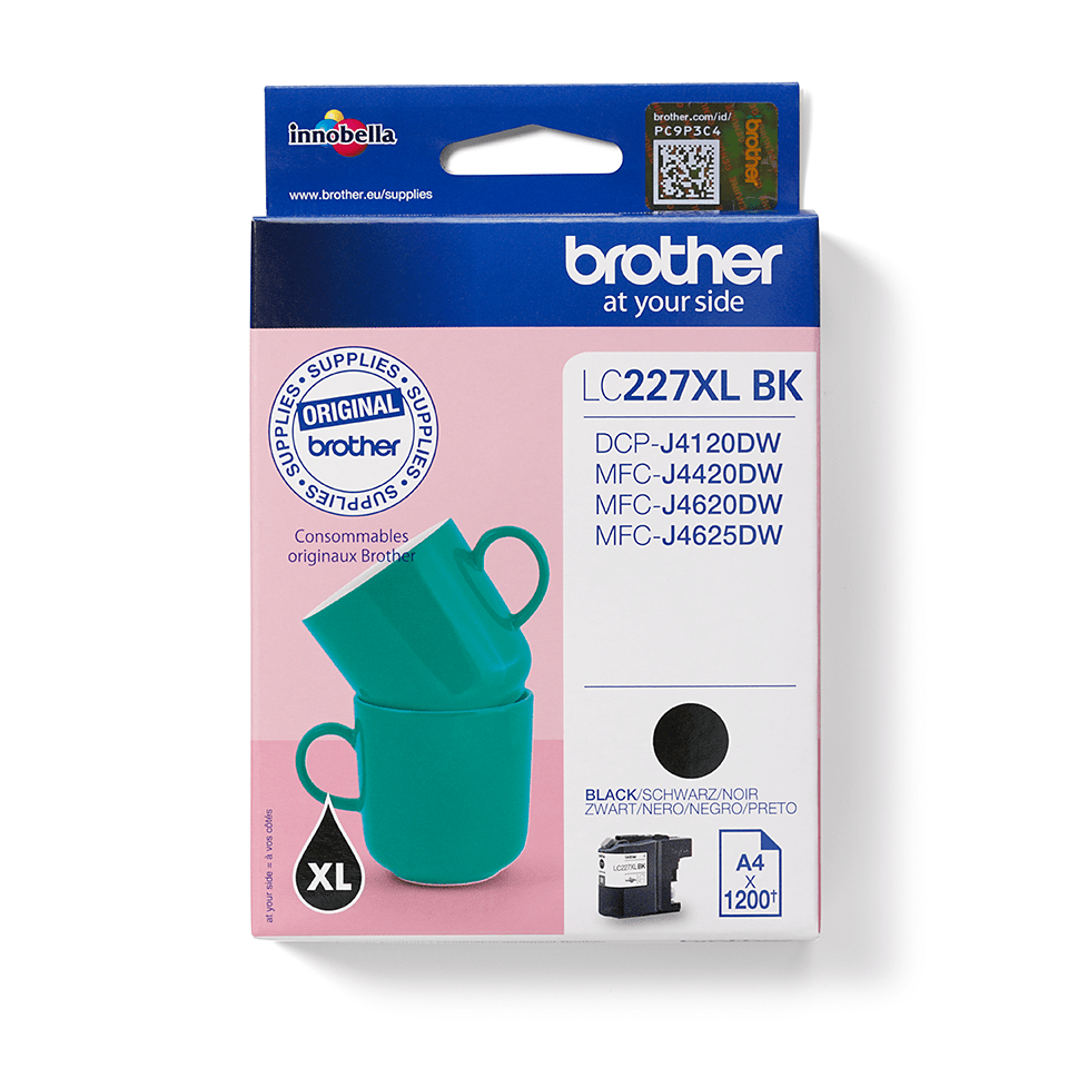 Brother LC-227XL-BK Tintenpatrone – Schwarz